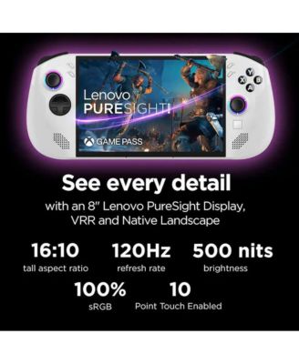 Legion Go S 8" Gaming Handheld AMD Ryzen Z1 Extreme 32GB RAM 1TB SSD 120Hz - Glacier White