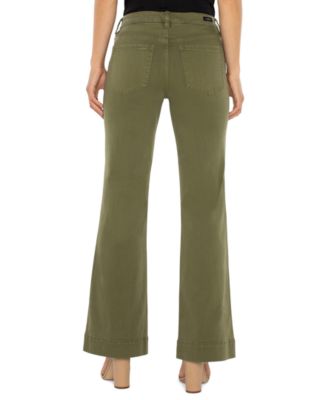 Women's Petite Hannah Flare Wide-Leg Jeans