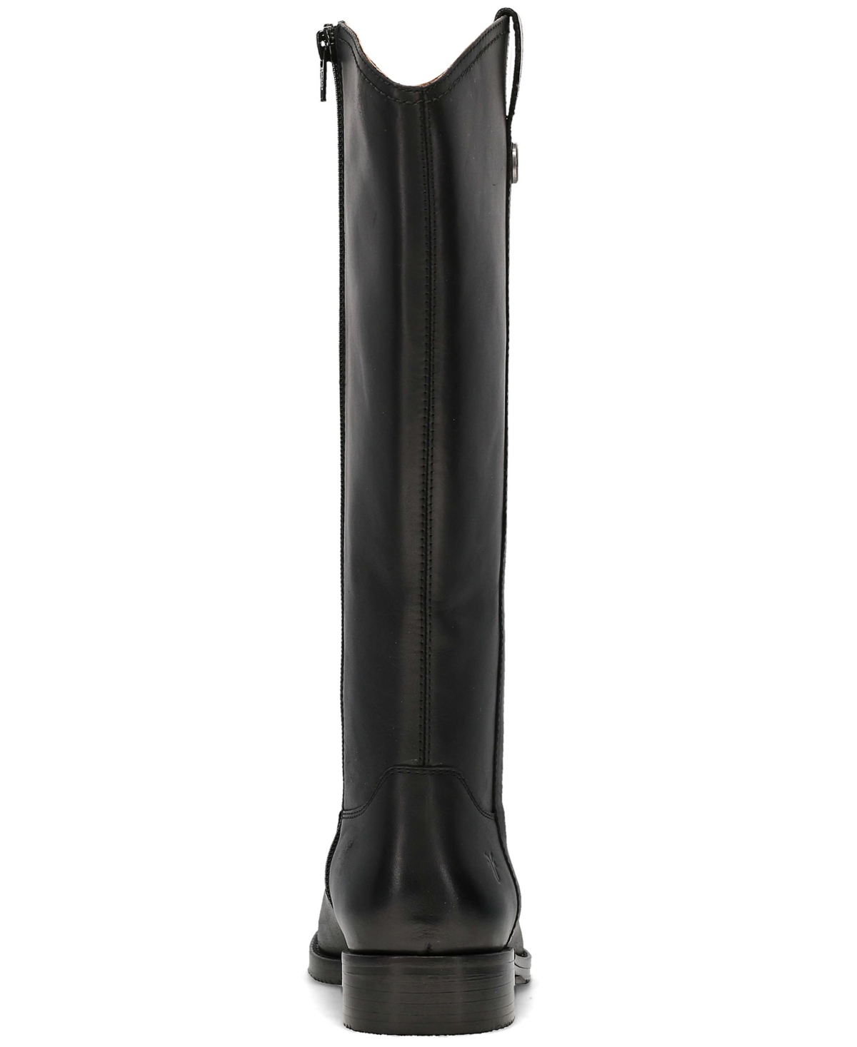 Frye Melissa Button Knee High Riding Boot In Black