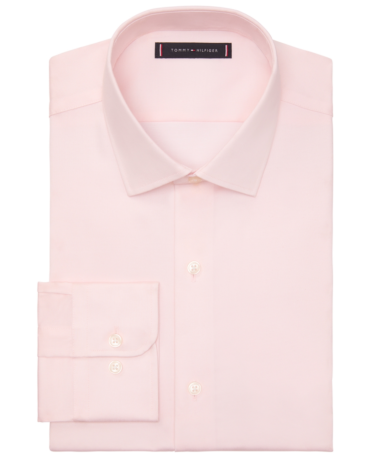 Tommy Hilfiger Men's Regular-Fit Twill Dress Shirt