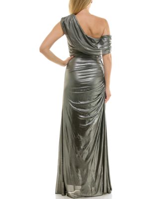 Women's Off-The-Shoulder Fit and Flare Dress