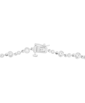 Diamond Bezel Tennis Bracelet (1 ct. t.w.) in 14k Gold or 14k White Gold