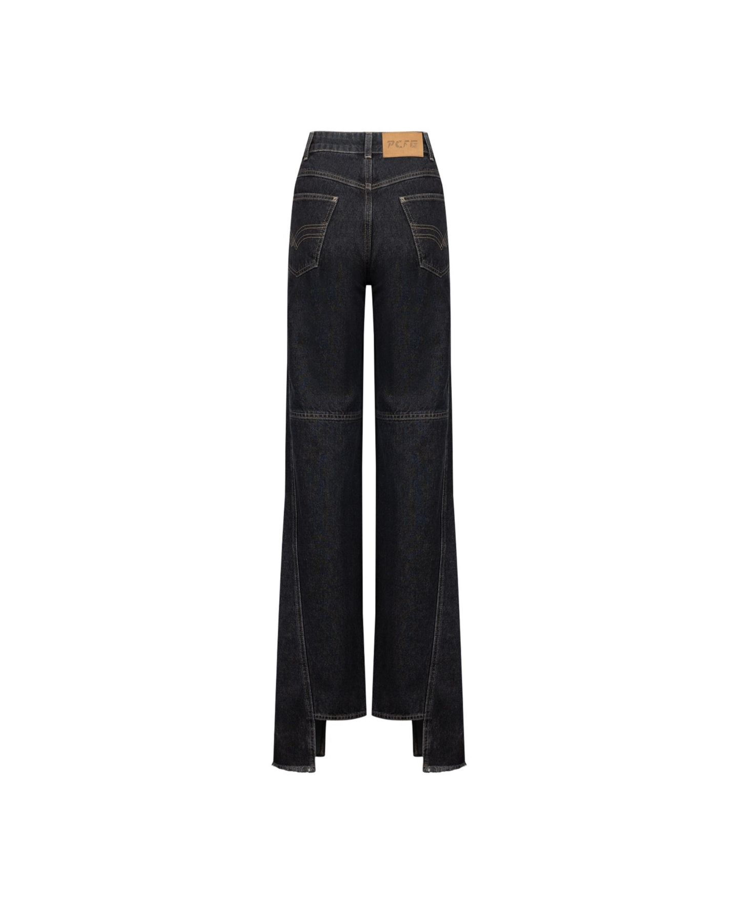 Женские джинсы PCFG Your Itch Bootcut, цвет: Чёрный — фото 4