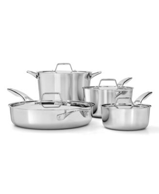 Premier Stainless Steel 8-Piece Cookware Set