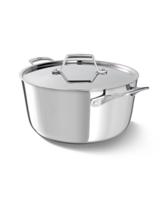 Calphalon Premier Stainless Steel 6 Quart Stock Pot - Macy's