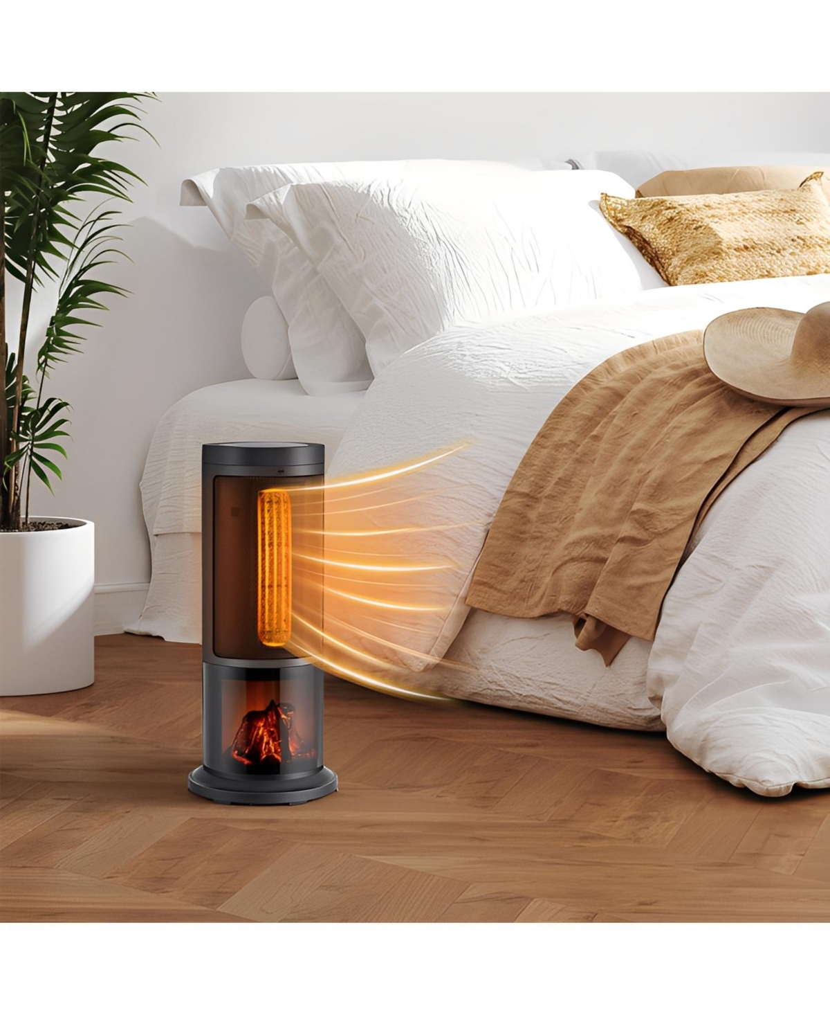 Sugift 17 Inch 1500W Portable Tower Space Heater with Oscillation