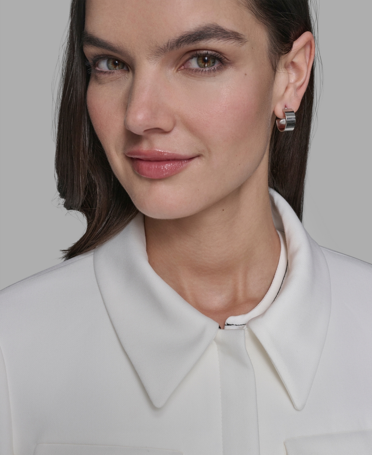 Karl Lagerfeld Paris Women's Collared Jacket