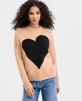 On 34th - Women's Crewneck Heart Sweater