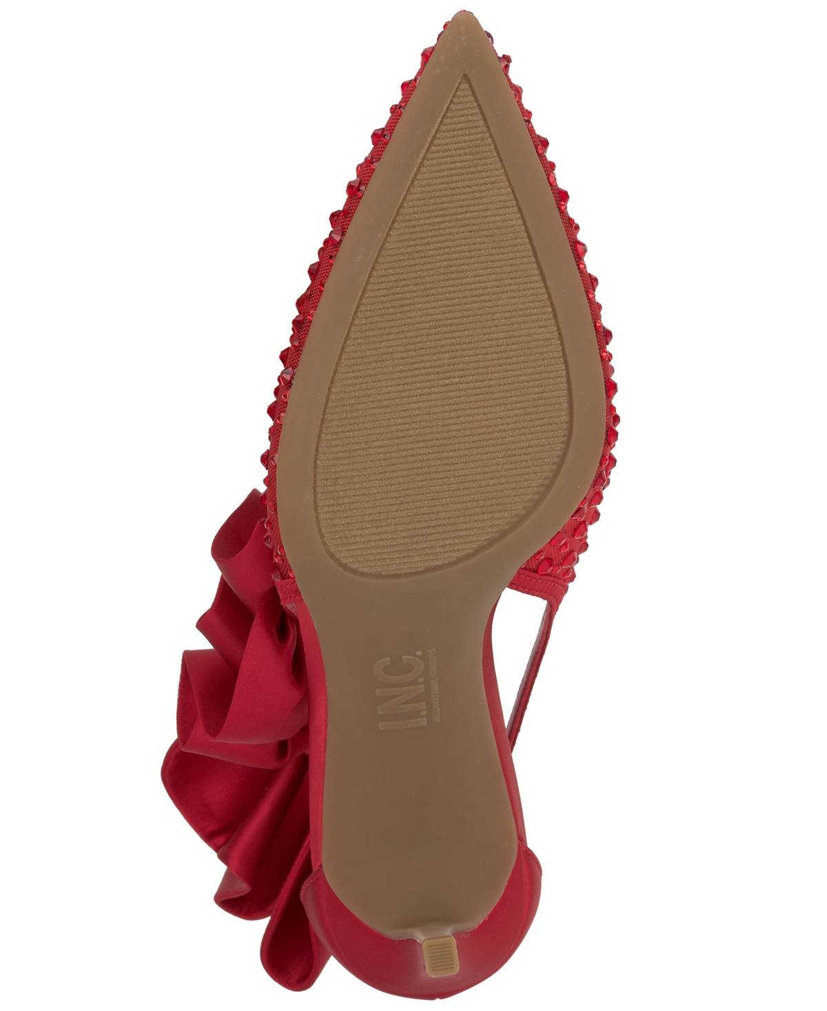 Inc International Concepts Women's Shira Evening Pumps, Macy's Exclusive In Red