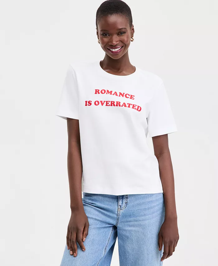 Women's Knit Romance Is Overrated T-Shirt