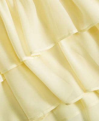 Women's Long Sleeve Chiffon Ruffle Blouse, Macy's Exclusive