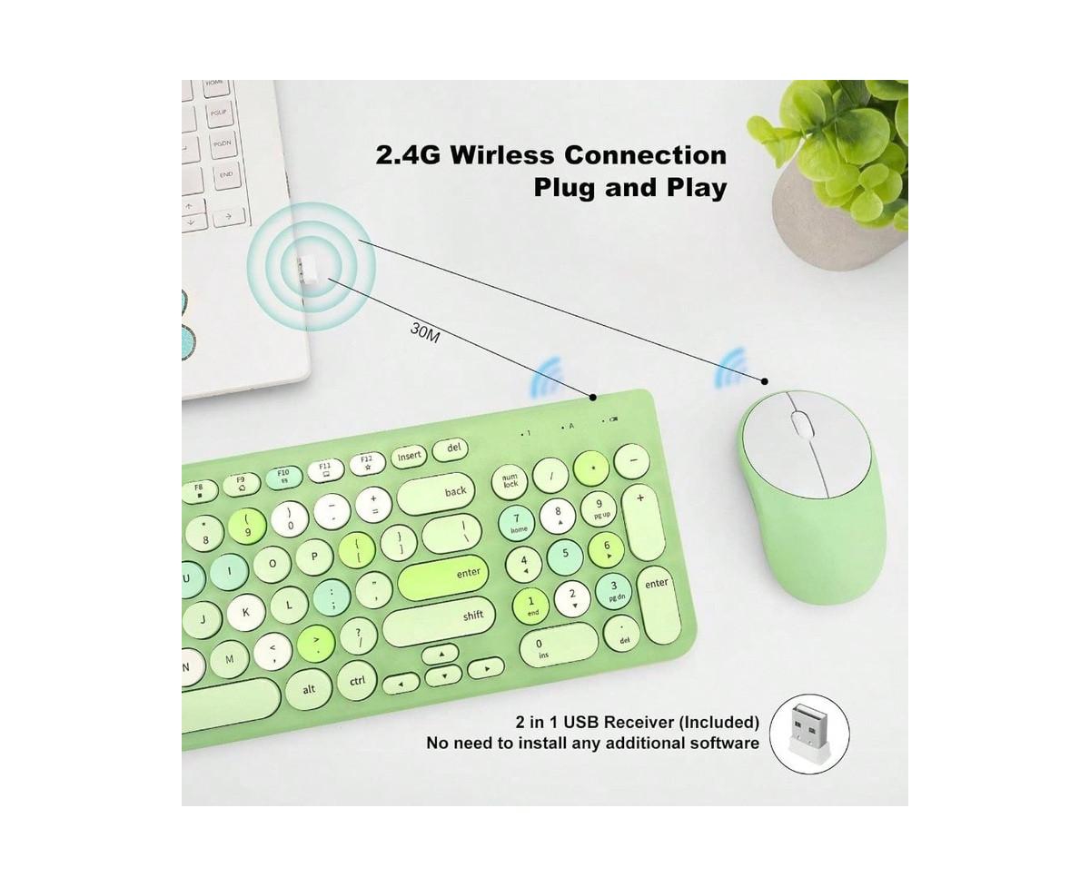 risokeys Wireless Keyboard And Mouse Combo