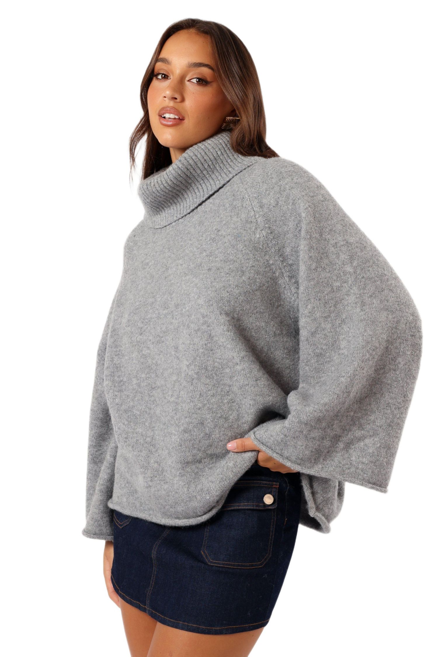 Women's Bindy Cowlneck Knit Sweater