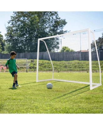 Outdoor Recreation & Sports Gear 8' x 6' Soccer Goal with Ground Stakes and Soccer Cones