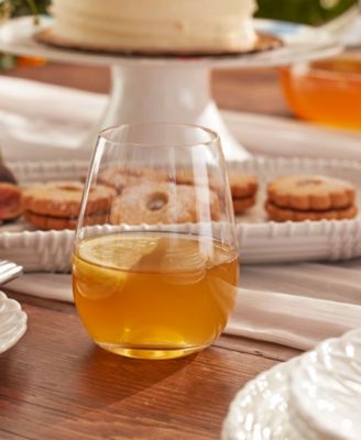 Tuscany Stemless Wine Glasses 6 Piece Value Set