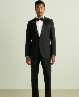 Men's Single-Breasted Tuxedo Regular-Fit Suit