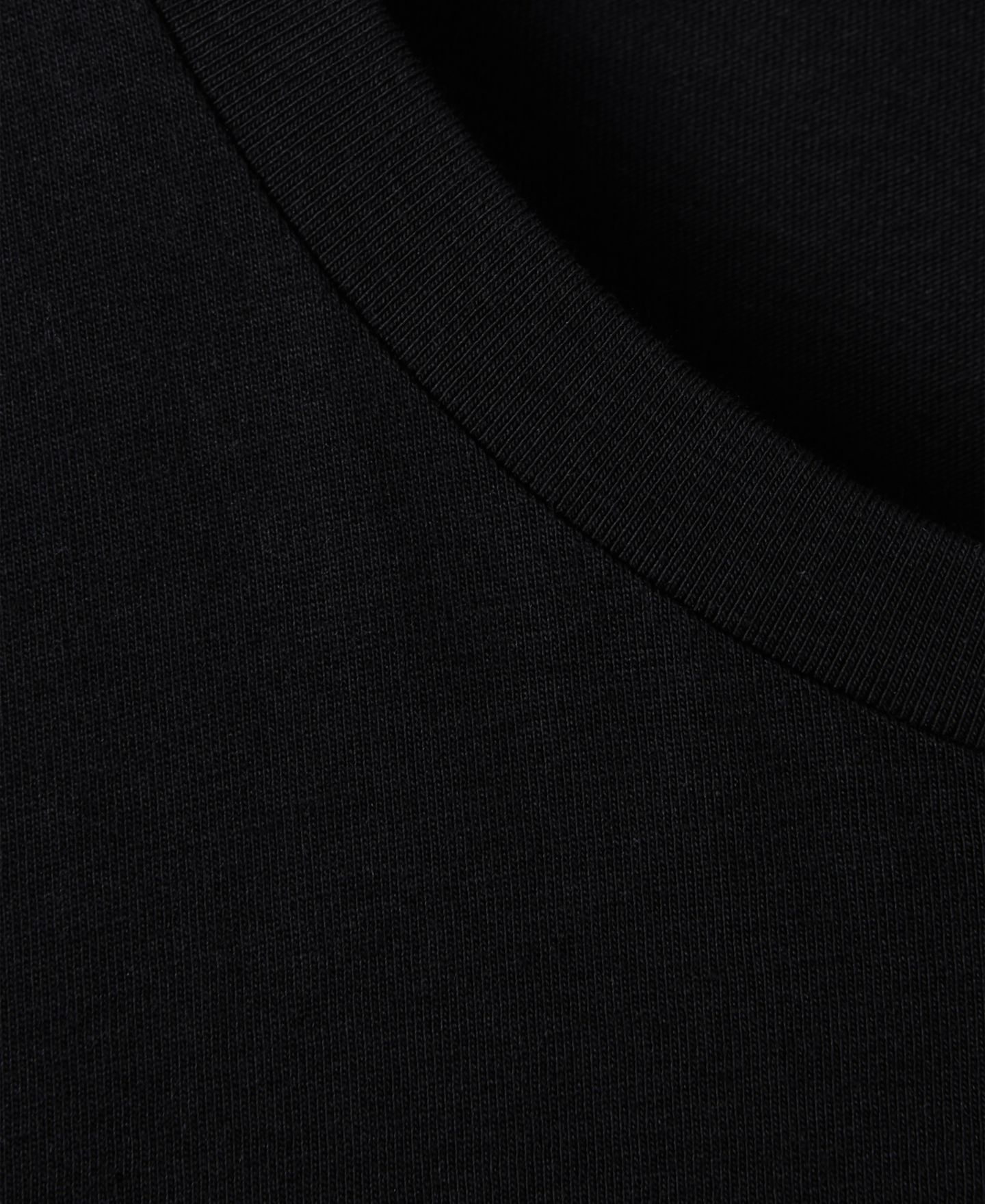 Мужская футболка REISS Bless Cotton-Blend Tailored-Fit, цвет: Чёрный — фото 7