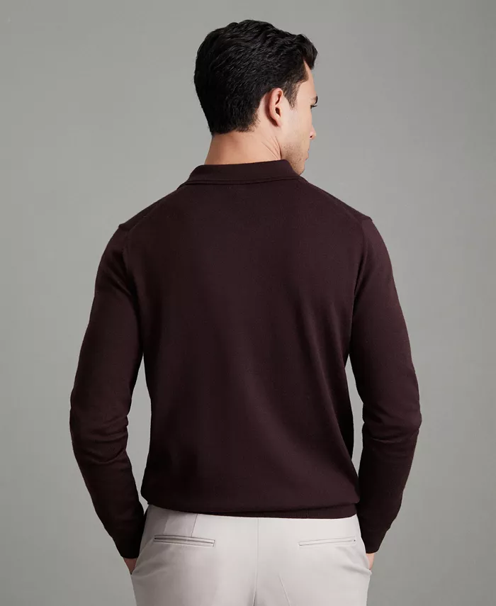 Men's Merino Wool Polo Shirt - thumbnail 4