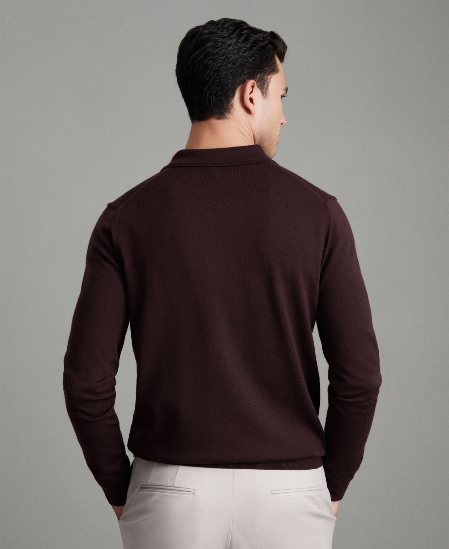 Men's Trafford Merino Wool Polo Shirt