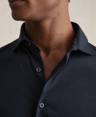 Men's Air-Water Cotton Button-Through Shirt