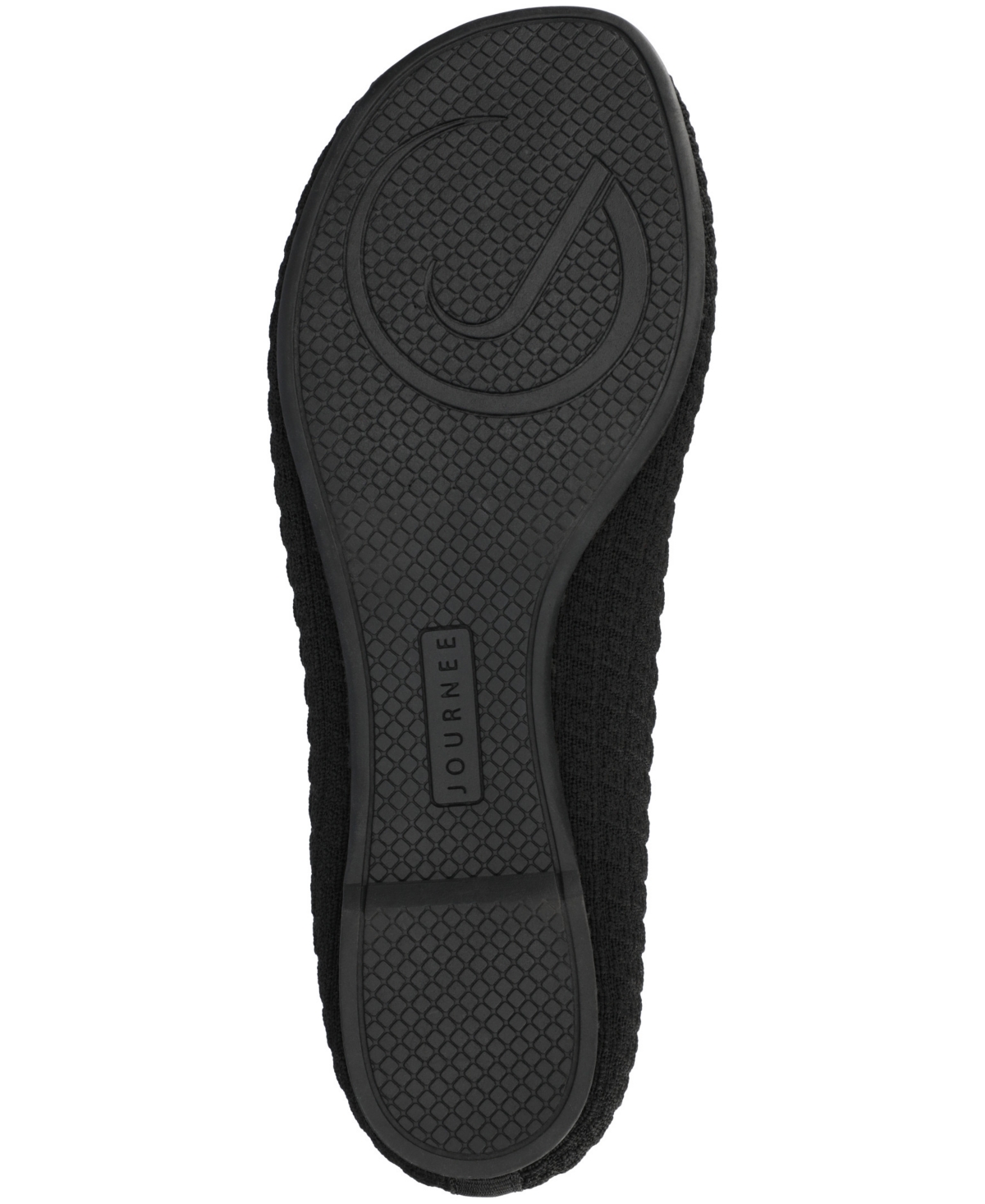 Journee Collection Women's Aria Knitted Round Toe Knit Flats