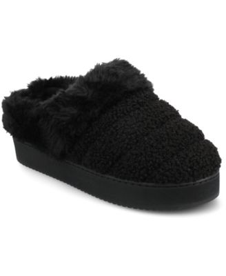 Women's Blair Quilted Round Toe Cushioned Clog Slippers