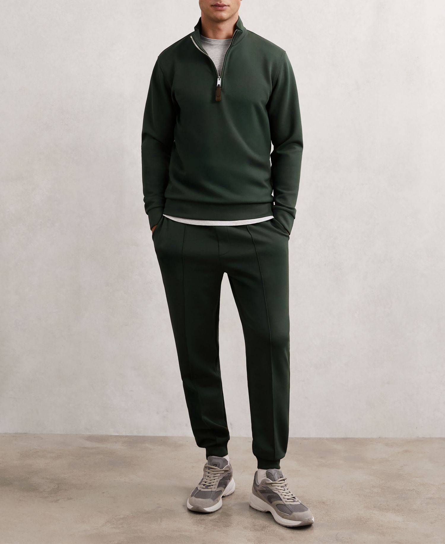 Men's Newland Interlock Half-Zip Sweatshirt