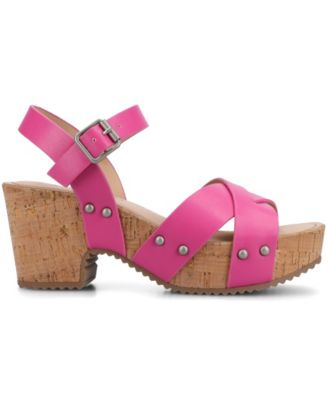 Womens Valentina Comfort System Ankle Strap Platform Dress Sandals