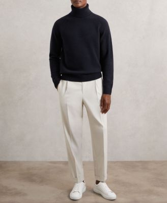 Men's Wool-Cashmere Roll-Neck Sweater