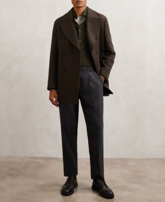 Men's Cotton Corduroy Cutaway-Collar Shirt