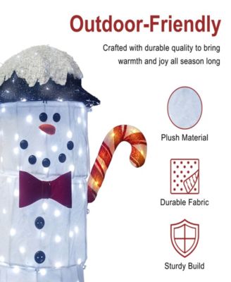 3' Marshmallow Man Christmas Holiday D&eacute;cor