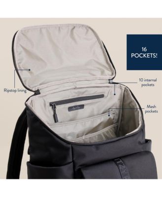 Baby BELONG TOP OPEN BACKPACK WOVEN CHOCOLATE