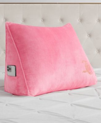 Rhinestone Wedge Pillow, 18" x 24"