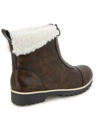 Women's Brynn Water Resistant Zip-Front Cozy Booties