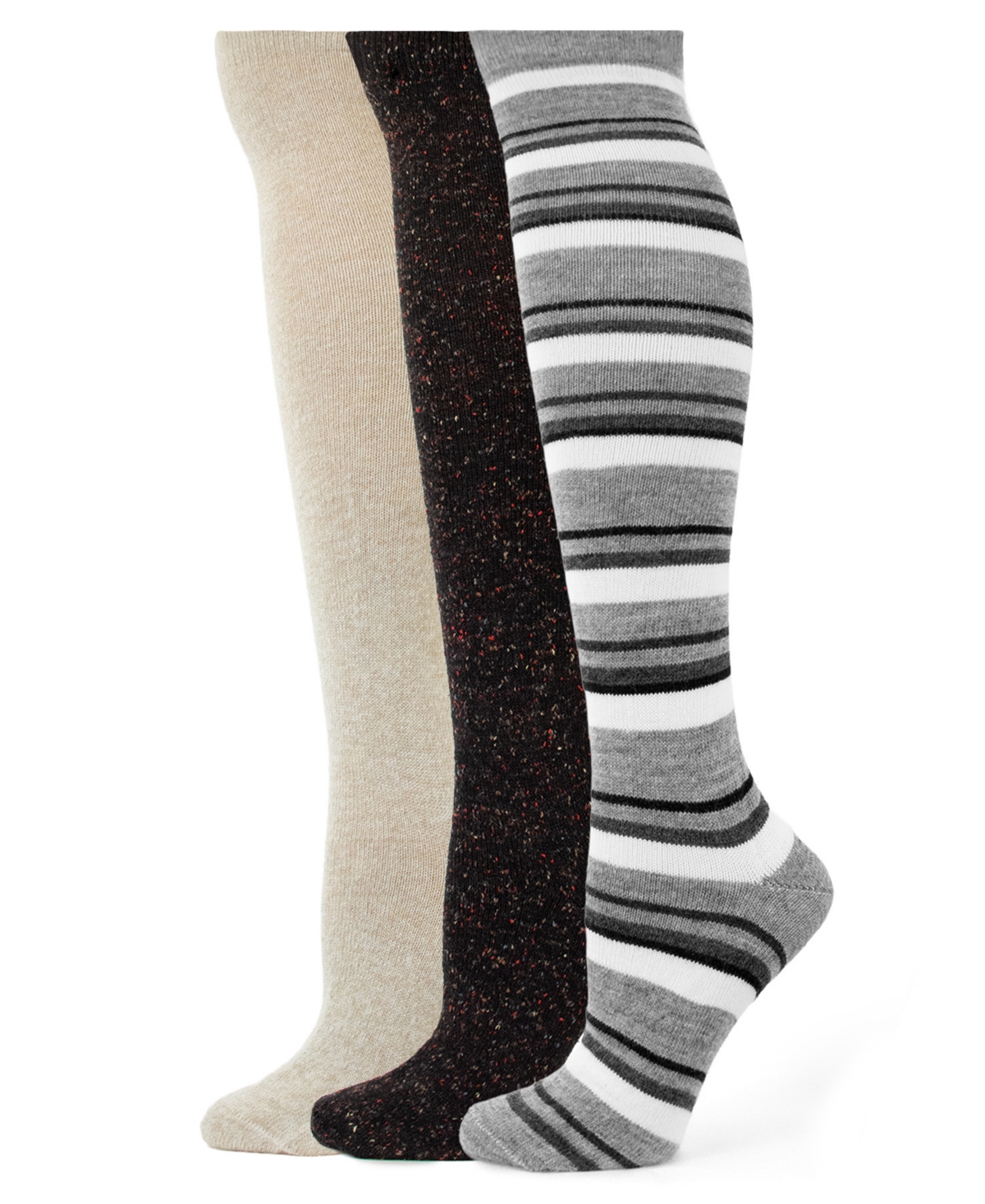 Hue Women's 3-pack Over-the-knee Boot Socks