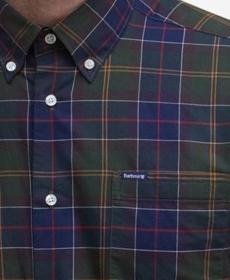Men's Wetherham Tailored-Fit Tartan Shirt