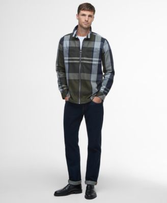 Men's Lannich Tailored-Fit Tartan Overshirt