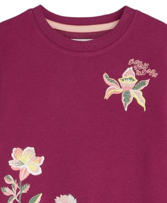 Girls' 7-16 Fashion Pull-On Sweatshirt