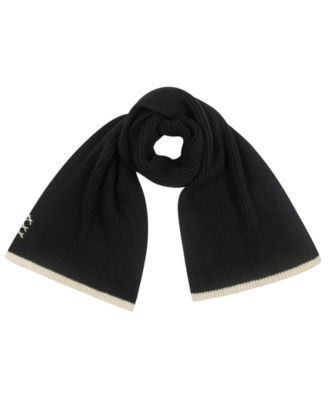 Men's Ribbed Thick Yarn Stitch Scarf