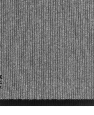 Men's Ribbed Thick Yarn Stitch Scarf