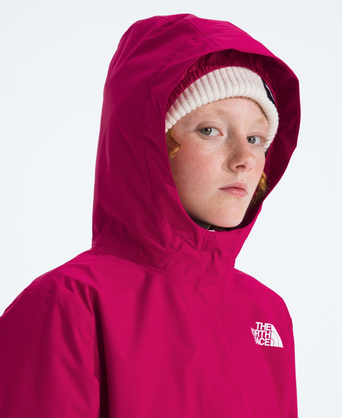 The North Face Girls 6-16 Warm Antora Breathable Rain Jacket