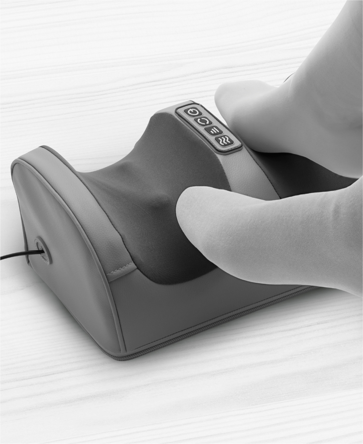 Sharper Image Kneading Foot Massager In Gray