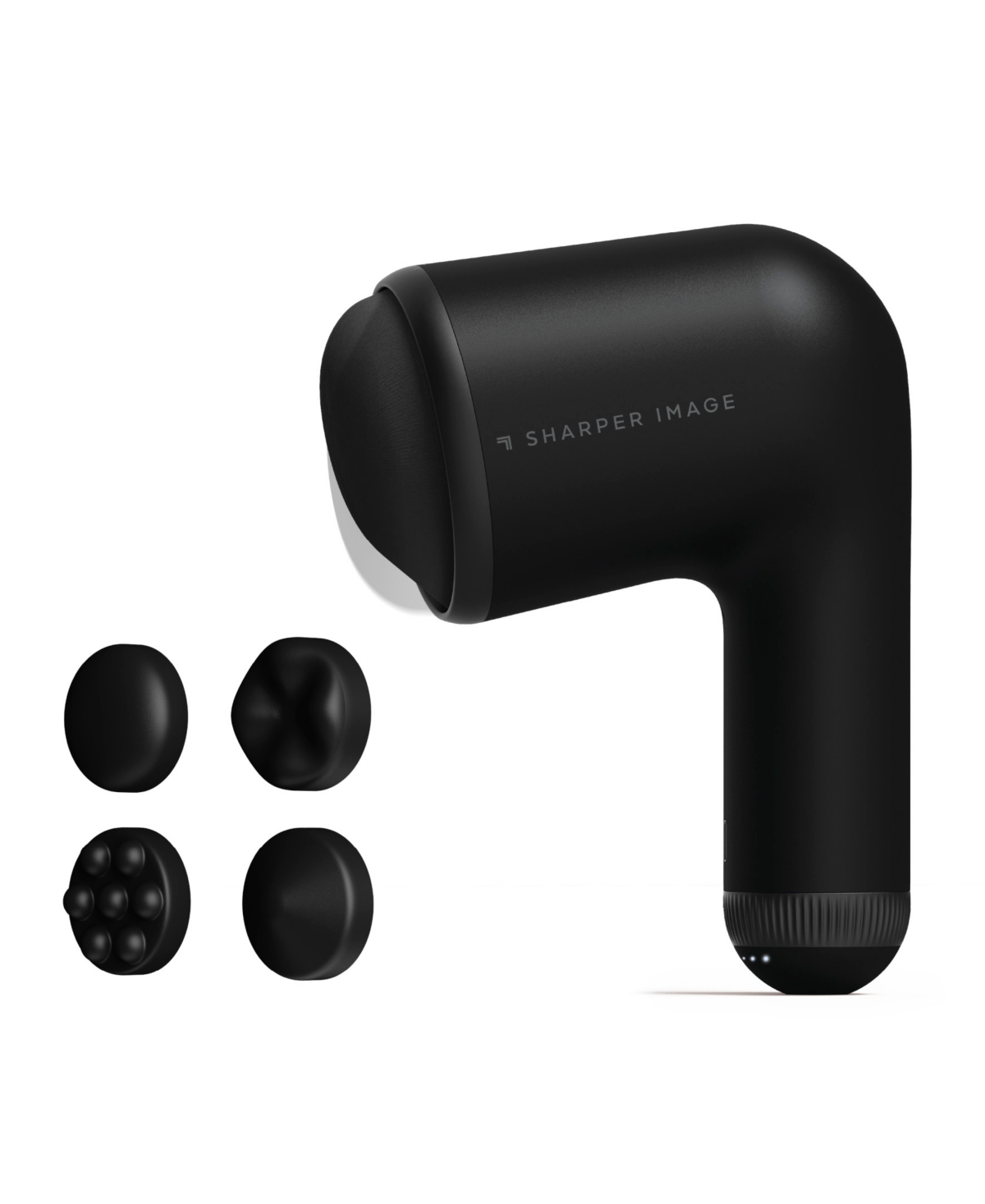 Sharper Image Shiatsu Handheld Massager In Black