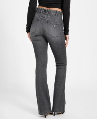 Women's High-Rise Sexy Flare Corset Jeans