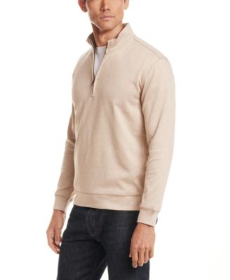 Men's Long-Sleeve Mixy Quarter Zip Sweater