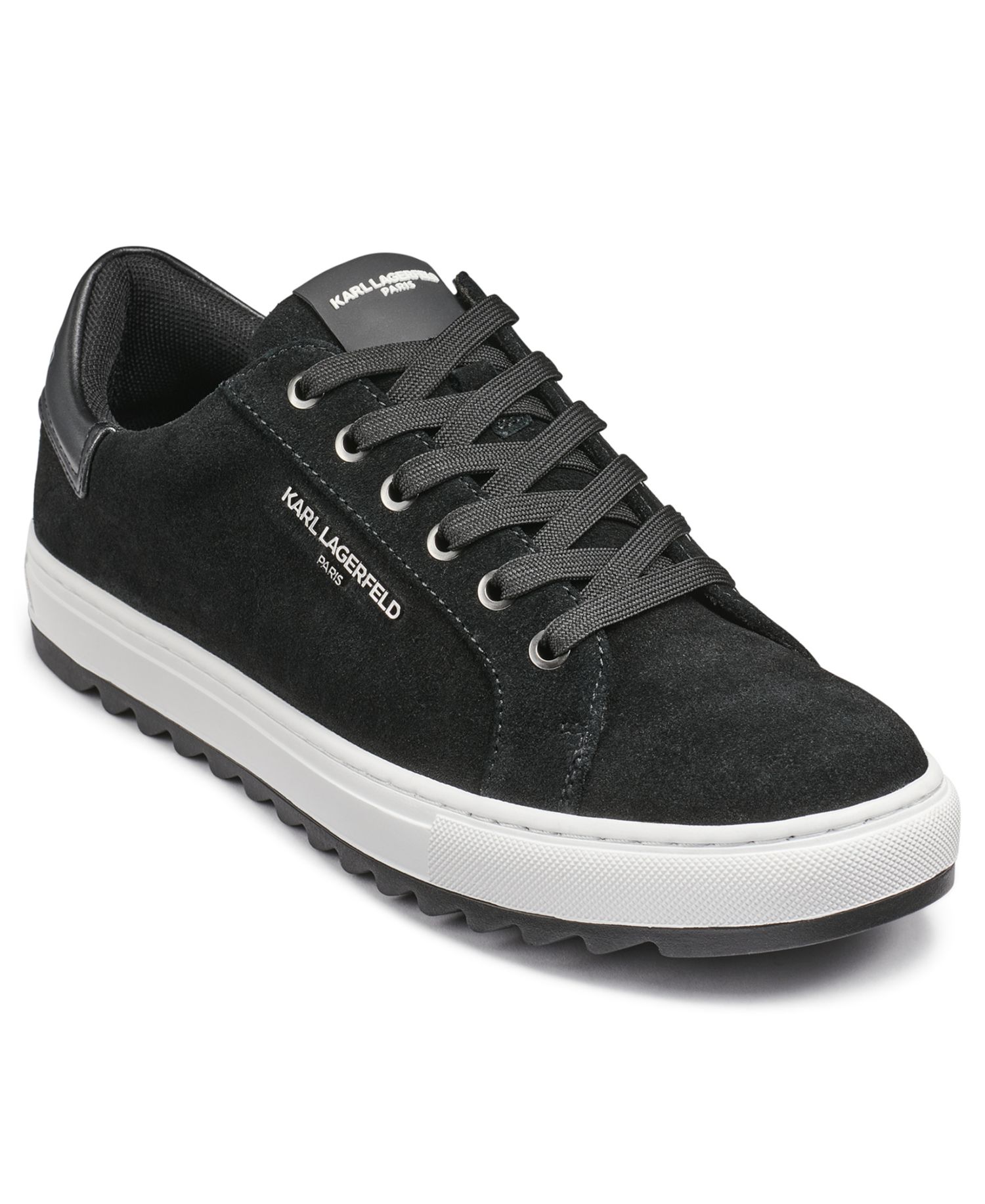 Men's Round Toe Lace-Up Sneakers
