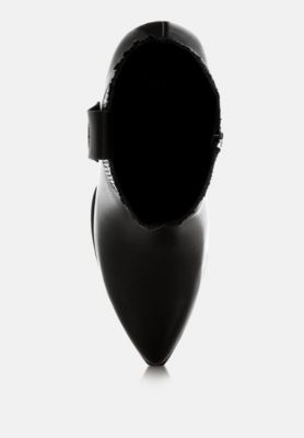 Womens Big Mood Raffia & Faux Leather Cowboy Boots