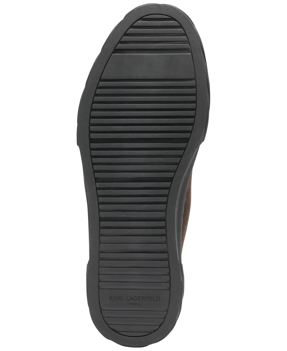 Karl Lagerfeld Paris Men's Round Toe Low-Profile Sneakers