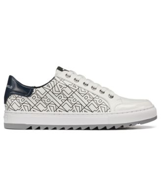 Men's Leather Detailing Sneakers