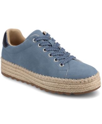 Women's Cosima Esapdrille Round Toe Lace Up Sneakers